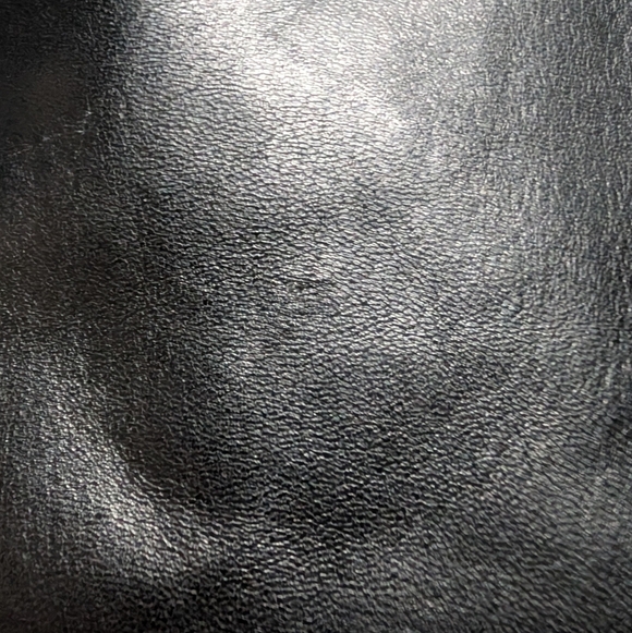 NWT Miu Miu | Black Nappa Leather Scallop Mini Skirt IT40 US4 (MPD632) - Picture 13 of 13